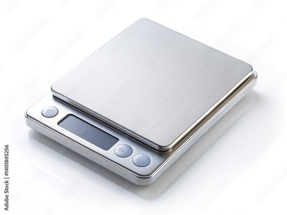 Minimalist Electronic Compact Scale Photography: Precision Weighing, Digital Kitchen Scale, Small Scale, Pocket Scale, Gram Scale, Jewelry Scale