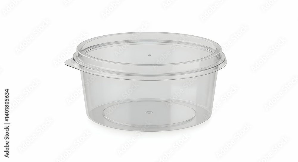 Clear Plastic Round Food Container Clear Plastic Round Food Container