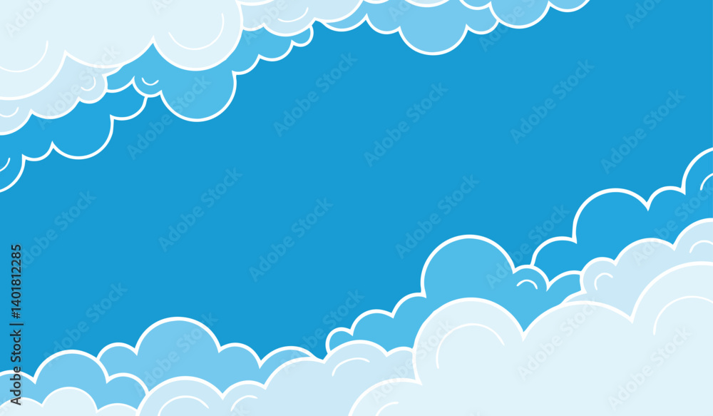 Blue Sky White Clouds Border Frame
Blue Sky White Clouds Border Frame