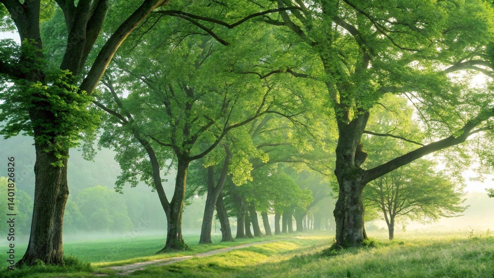 Fototapeta premium tree in the park