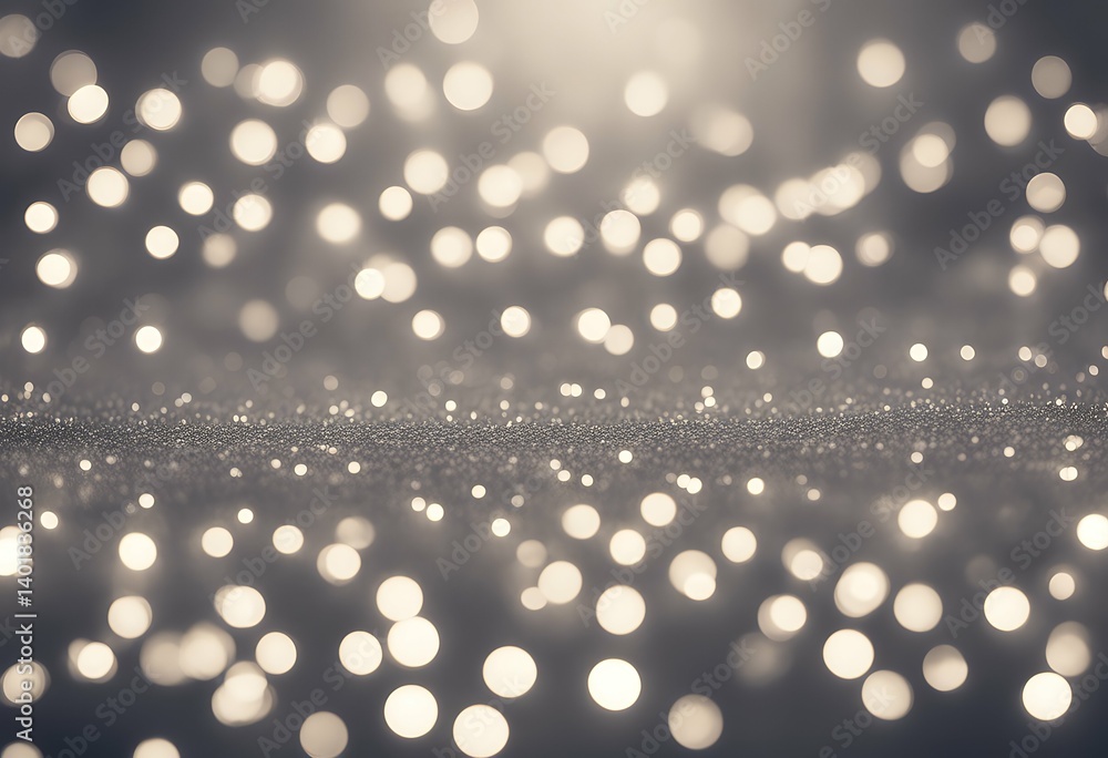 Fototapeta premium background lights silver gold bright abstract shine christmas vibrant texture decoration bokeh party new year glittering sparkle grey celebration black dust shiny glowing glistering glow soft twinkle