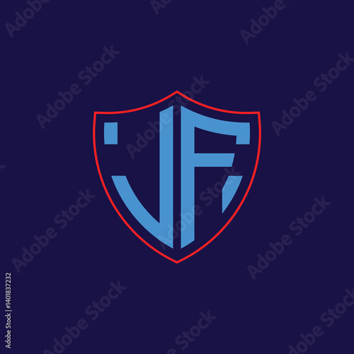 Free Download Corporate Shield Logo with Letter Combination - GFXLoad