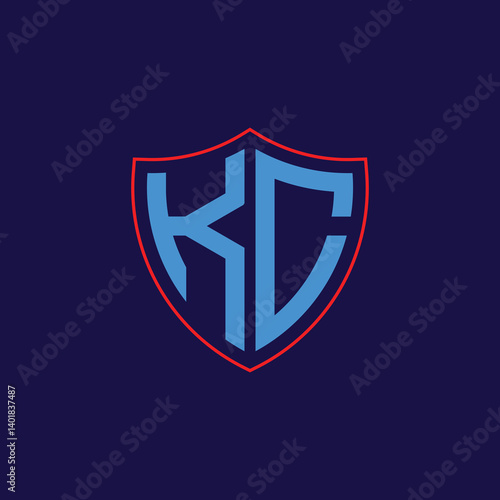 Free Download Corporate Shield Logo with Letter Combination - GFXLoad