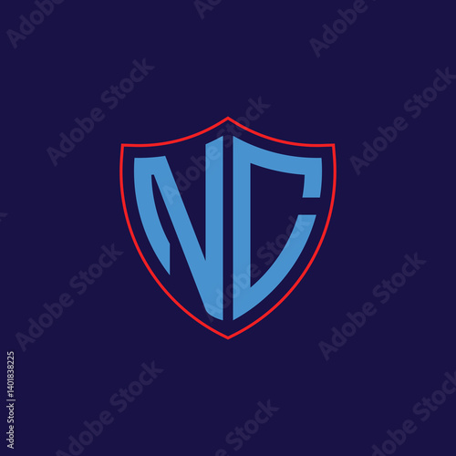 Free Download Corporate Shield Logo with Letter Combination - GFXLoad