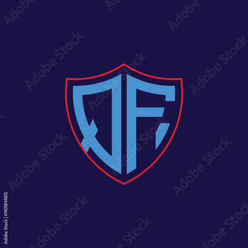 Free Download Corporate Shield Logo with Letter Combination - GFXLoad