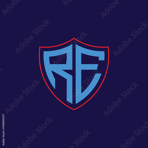 Corporate Shield Logo with Letter Combination Free Download Corporate Shield Logo with Letter Combination - GFXLoad