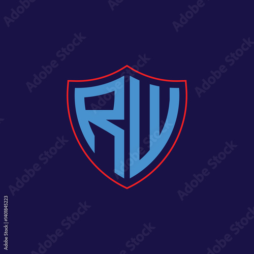 Corporate Shield Logo with Letter Combination Free Download Corporate Shield Logo with Letter Combination - GFXLoad