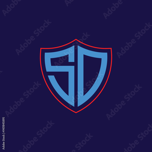 Corporate Shield Logo with Letter Combination Free Download Corporate Shield Logo with Letter Combination - GFXLoad