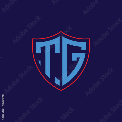 Free Download Corporate Shield Logo with Letter Combination - GFXLoad
