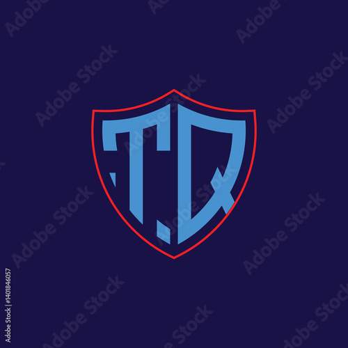 Free Download Corporate Shield Logo with Letter Combination - GFXLoad