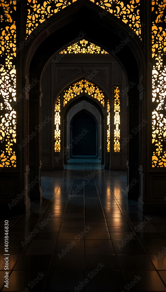 Fototapeta premium eid mubarak and Hajj holiday