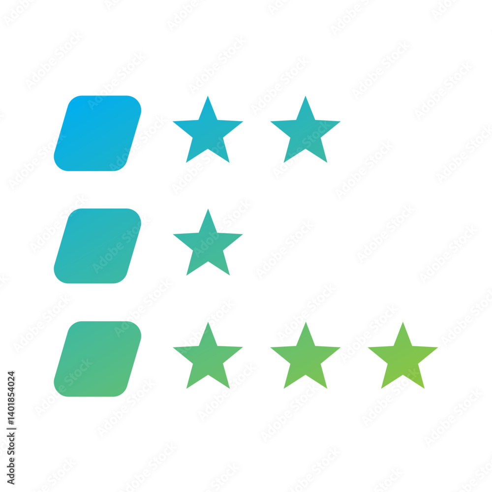 A star rating icon representing reviews and user feedback. A star rating icon representing reviews and user feedback.