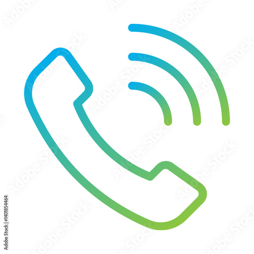 A phone receiver icon for calling or communication.
