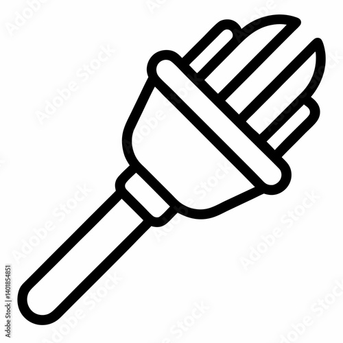 Professional Vector Illustration Of Potato Masher Utensil For Cooking And Food Preparation