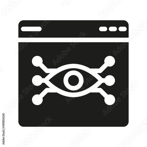 An eye representing visual preview or user interface inspection.