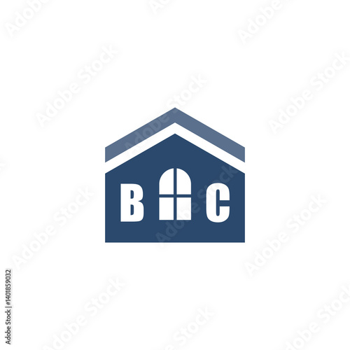 Modern Home Improvement Logo Design with Roof Icon