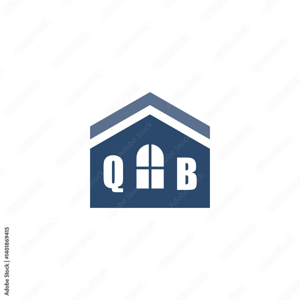 Modern Home Improvement Logo Design with Roof Icon Modern Home Improvement Logo Design with Roof Icon