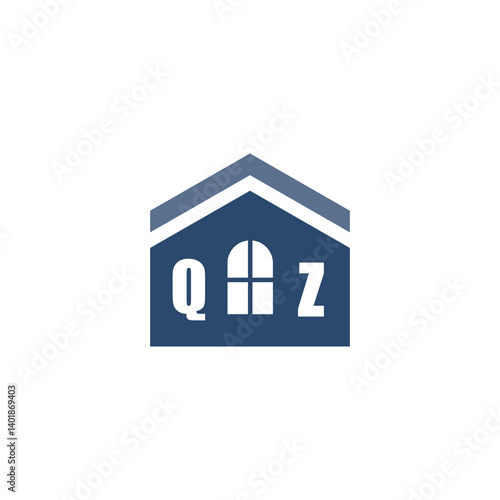 Modern Home Improvement Logo Design with Roof Icon