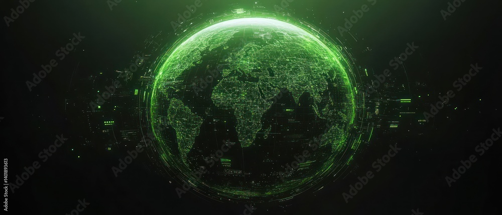Digital Earth: A Global Network Visualization Digital Earth: A Global Network Visualization