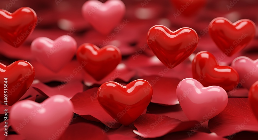 Crimson Chorus of Hearts AI Generated Crimson Chorus of Hearts AI Generated