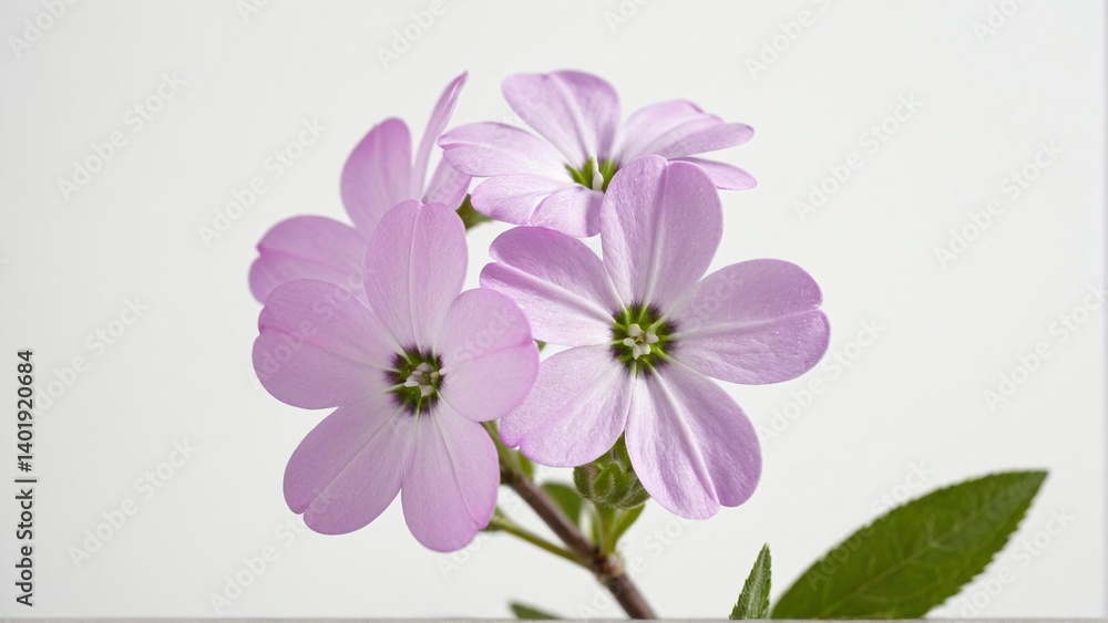 Delicate Beauty: A close-up of five-petaled pink flowers showcasing their intricate details against a clean and minimalistic background. Delicate Beauty: A close-up of five-petaled pink flowers showcasing their intricate details against a clean and minimalistic background.
