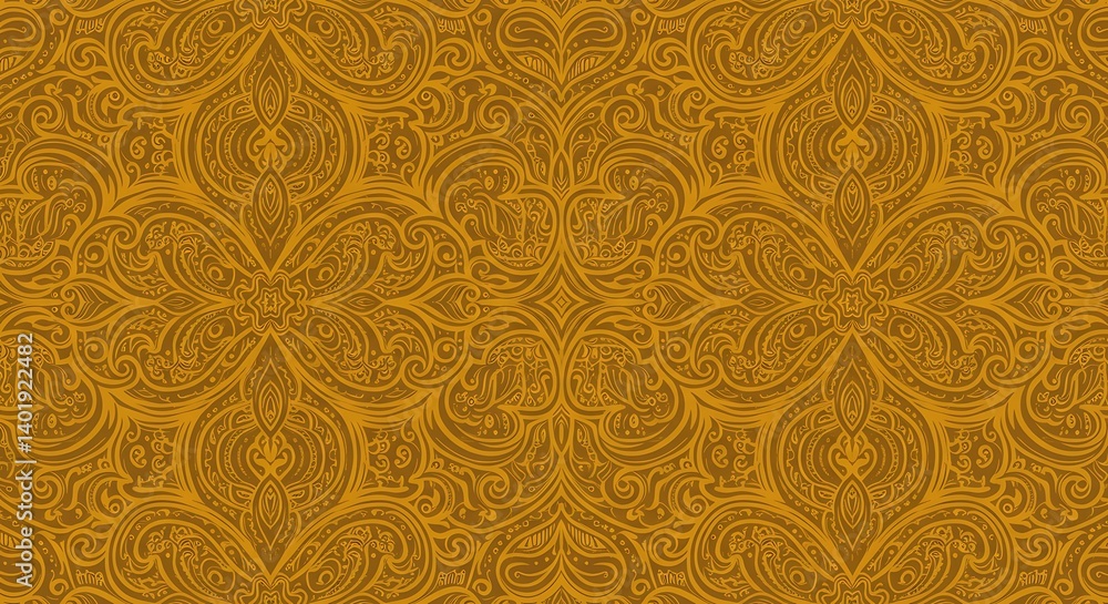 Golden Labyrinth of Light AI Generated Golden Labyrinth of Light AI Generated