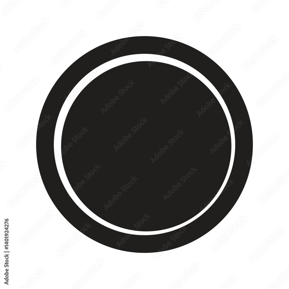 Round icon with smooth, minimal design. Ideal for buttons, UI elements, badges, and abstract concepts. High-quality vector, fully scalable and easy to customize for any project. Round icon with smooth, minimal design. Ideal for buttons, UI elements, badges, and abstract concepts. High-quality vector, fully scalable and easy to customize for any project.