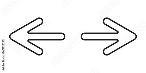 Direction set icon with clean, versatile design. Includes multiple arrows for navigation, UI, and maps. High-quality vector, fully scalable and easy to customize for any project.