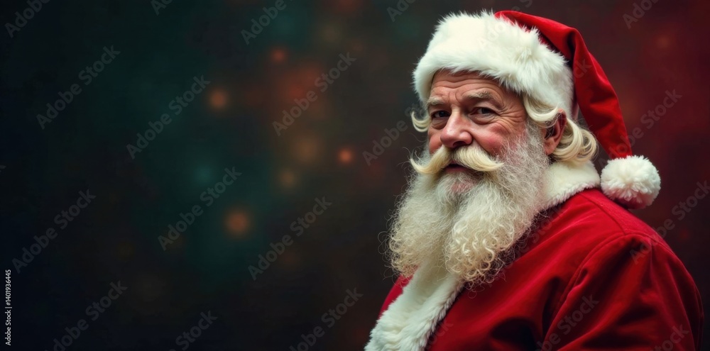 Jolly old bearded figure in red suit, red, Christmas, Jolly old bearded figure in red suit, red, Christmas,