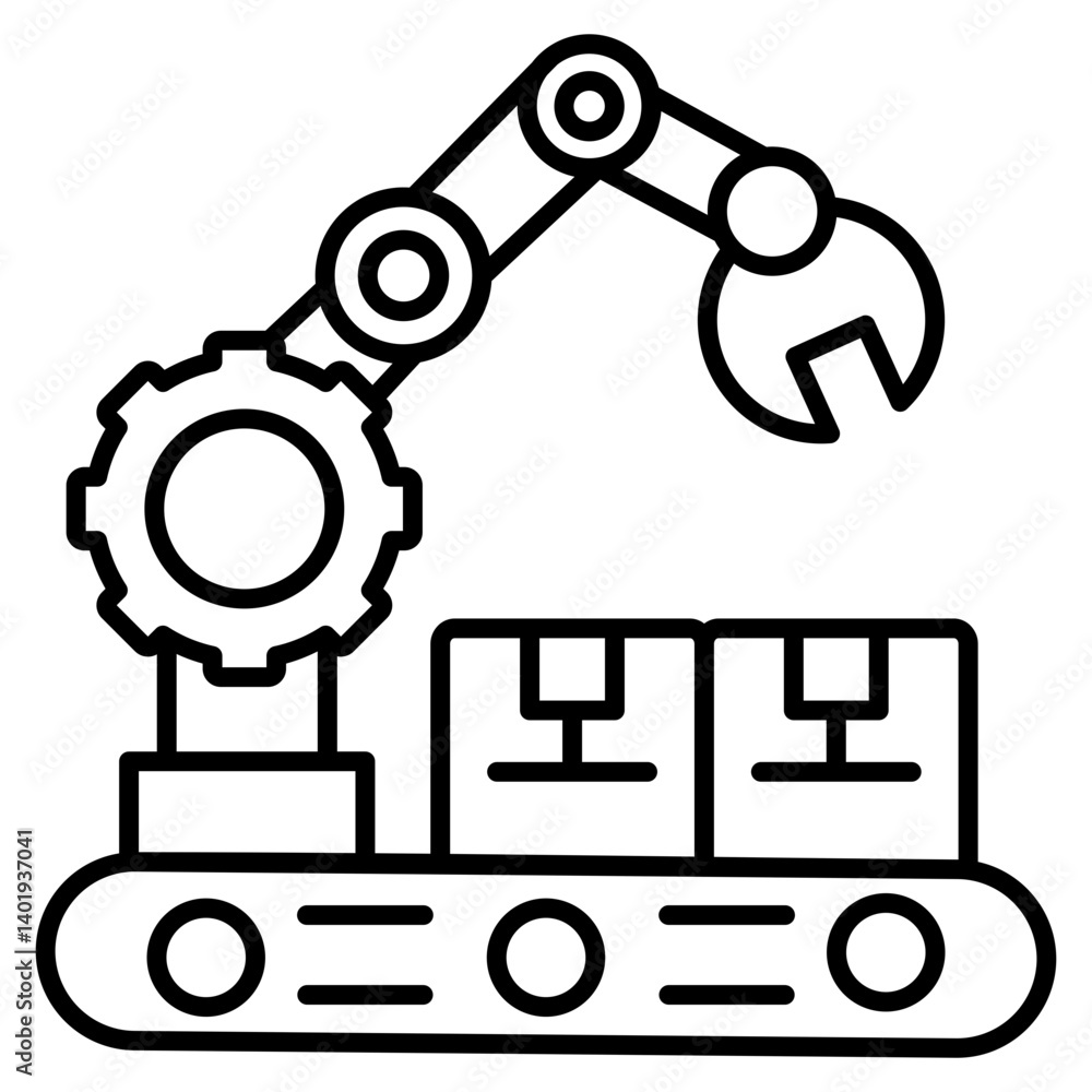 Robotic Process Icon Robotic Process Icon