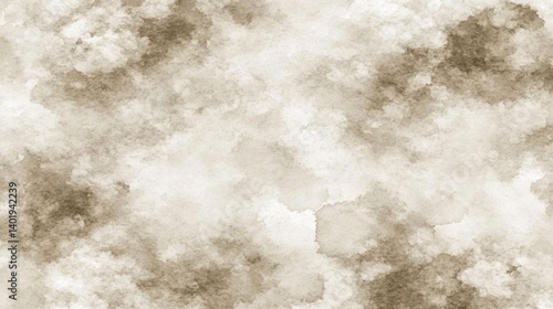 A muted taupe watercolor texture with irregular blotches.