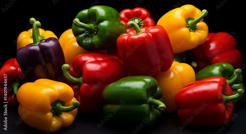 A Symphony of Peppers AI Generated A Symphony of Peppers AI Generated