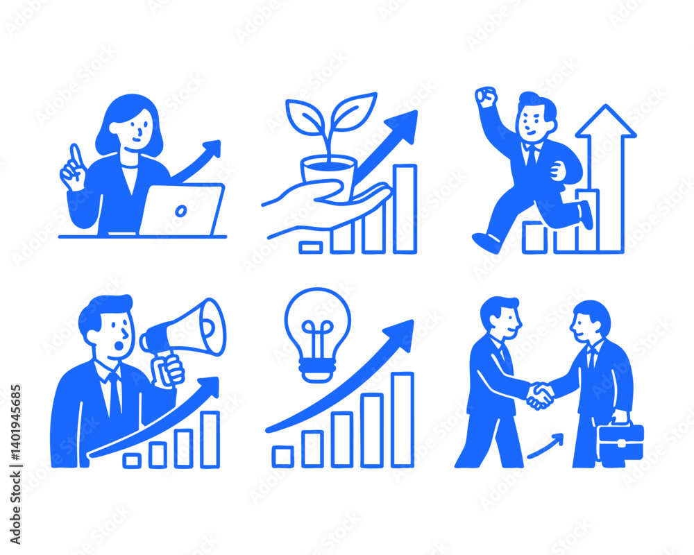 growth doodle cartoon drawing vector illustration set with Varied Poses and Expressions
growth doodle cartoon drawing vector illustration set with Varied Poses and Expressions