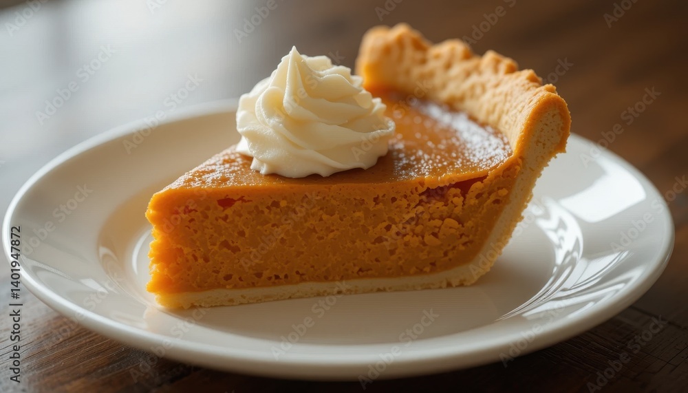 Delicious pumpkin pie slice cozy kitchen food photography warm atmosphere close-up autumn treat Delicious pumpkin pie slice cozy kitchen food photography warm atmosphere close-up autumn treat