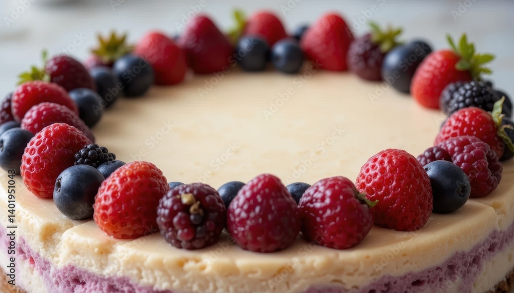 Delicious cheesecake & mixed berries cozy dessert inspiration Delicious cheesecake & mixed berries cozy dessert inspiration