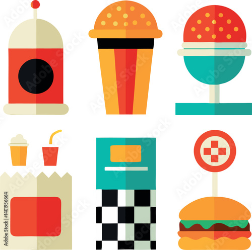 fast food set