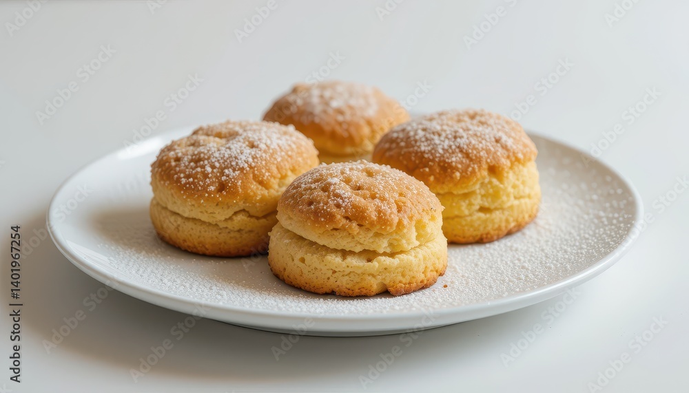 Baking fresh scones kitchen food photography cozy atmosphere close-up culinary delight