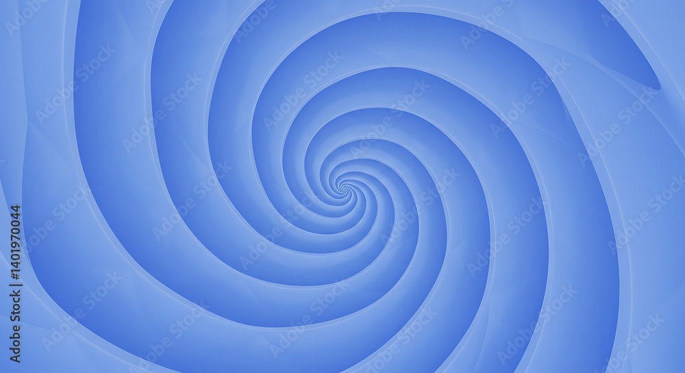 Fototapeta premium Azure Vortex of Serenity AI Generated