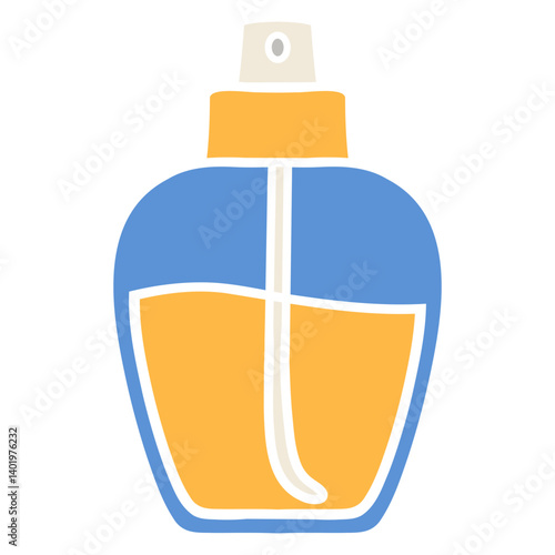 vector illustration of a bottle