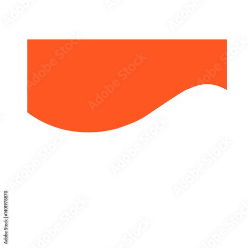 Illustration of a red triple curtain