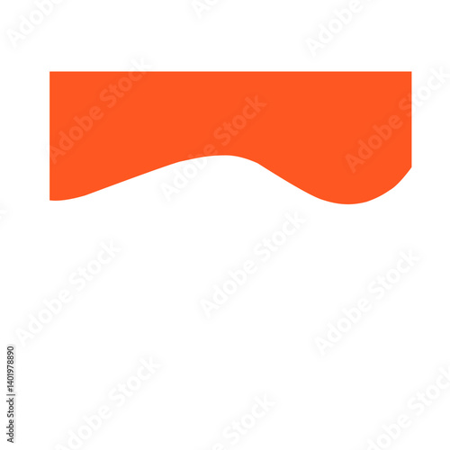 Illustration of a red triple curtain