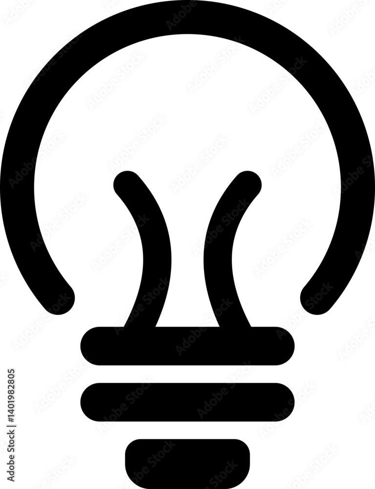 Obraz premium Lamp Icon