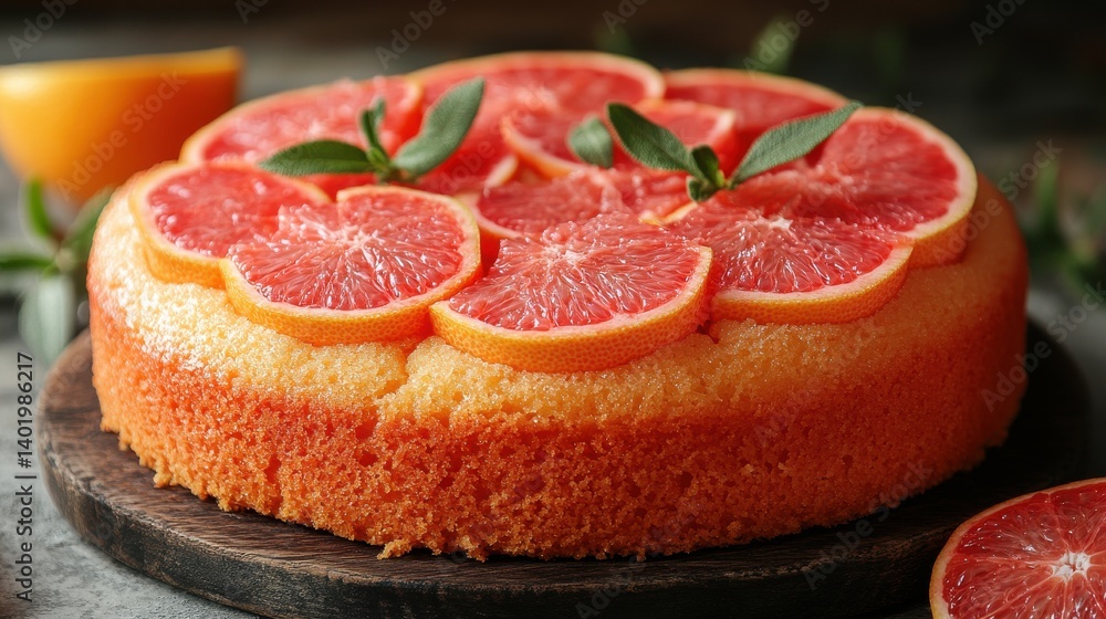 photo a Grapefruit Cake isolated on white background,Transparent background, clear border, for easy background separation,stock image photo a Grapefruit Cake isolated on white background,Transparent background, clear border, for easy background separation,stock image