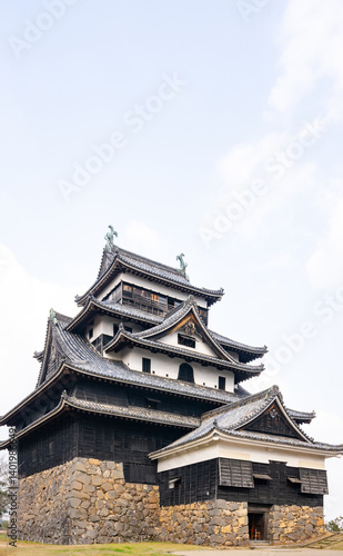 Obraz na płótnie 島根県 国宝 松江城 w salonie