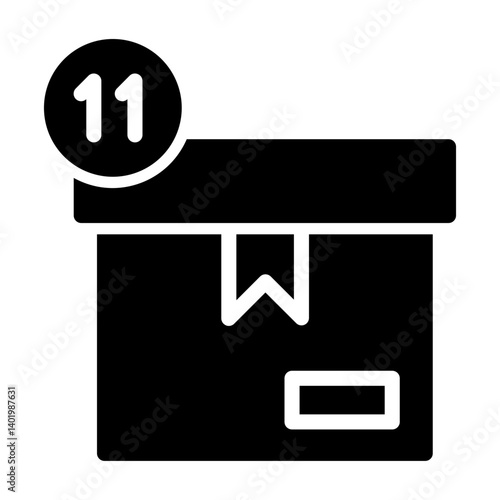 shopping notify Solid icon