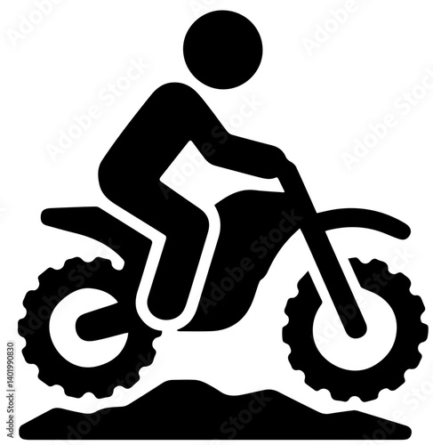 offroad motorcycle icon