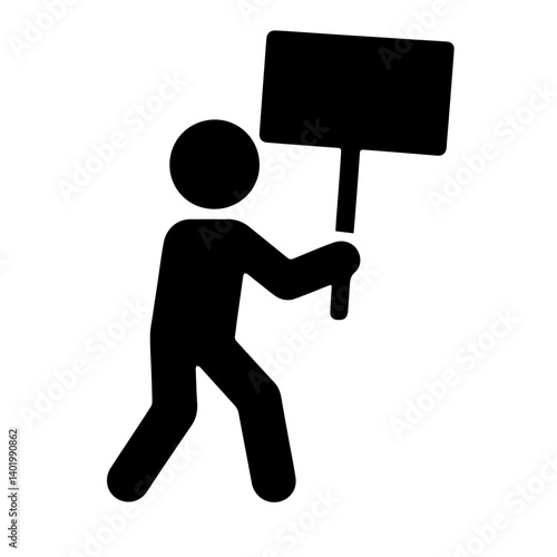 protestor icon