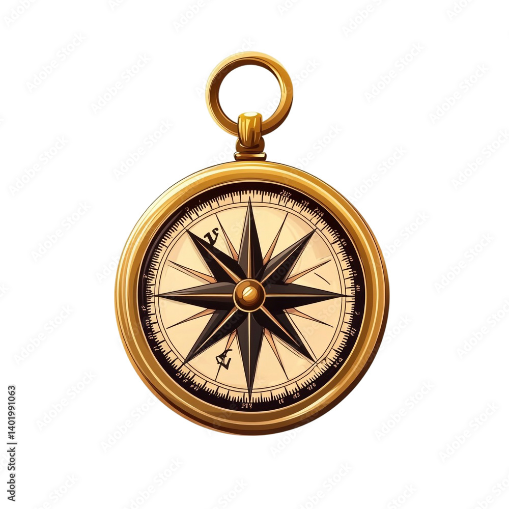 Antique compass guiding adventure seeking exploration Antique compass guiding adventure seeking exploration