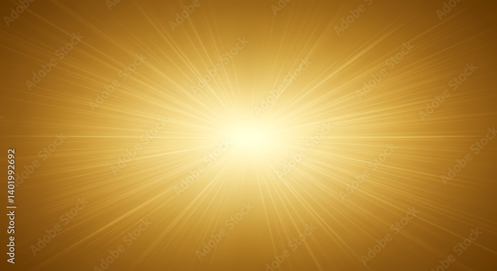 Obraz premium Golden Radiance AI Generated