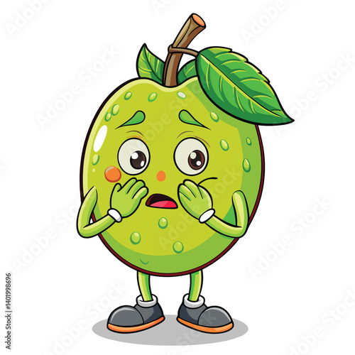 Anxious fruit, possibly diseased